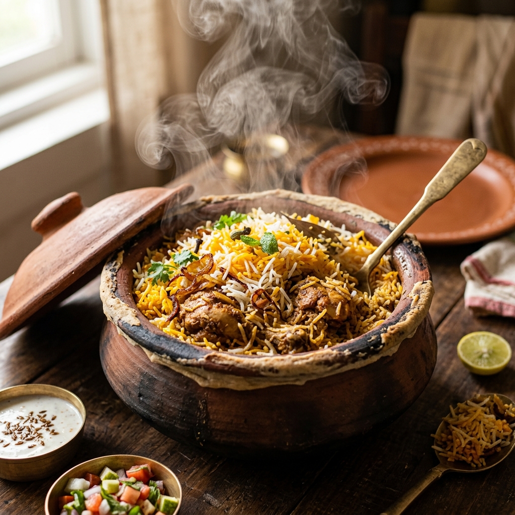 Lamb Dum Biryani