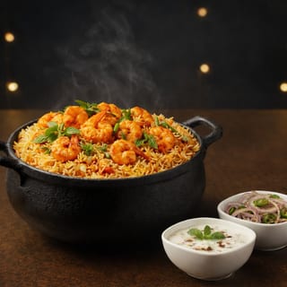 Shrimp Biryani