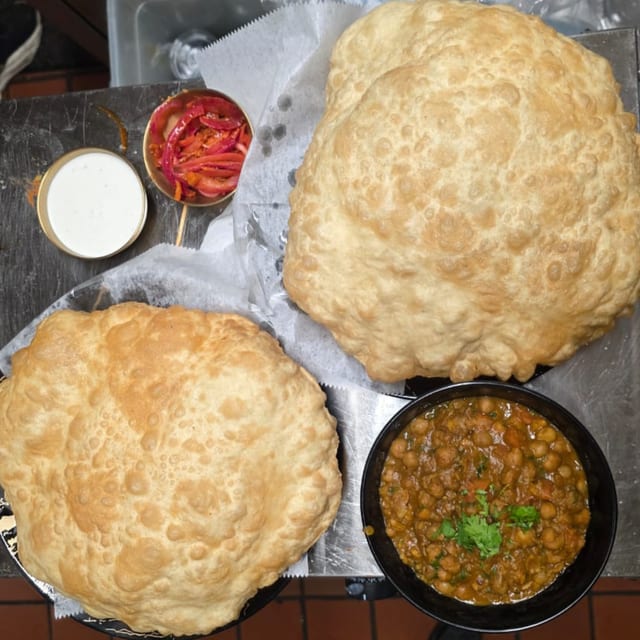Delhi Chole Bhature.