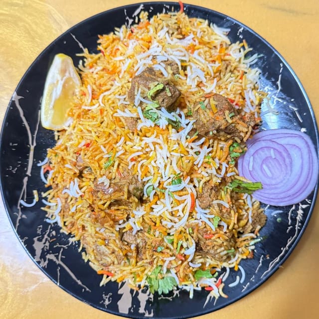 Lamb Biryani.