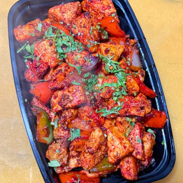 Chilli Paneer.