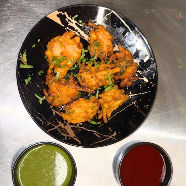 Onion Pakora.
