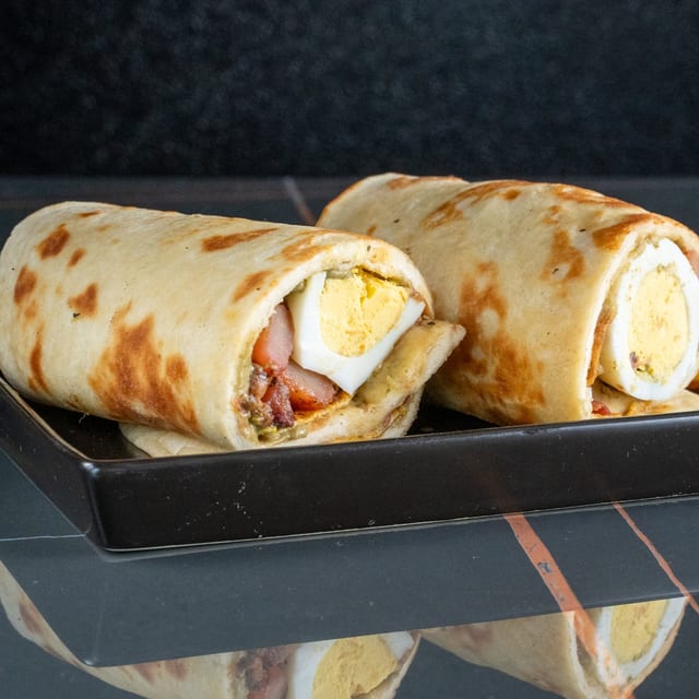 VeerGi Anda Attack — Spiced Egg Naan Pocket.