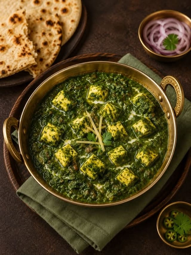 Saag Paneer.