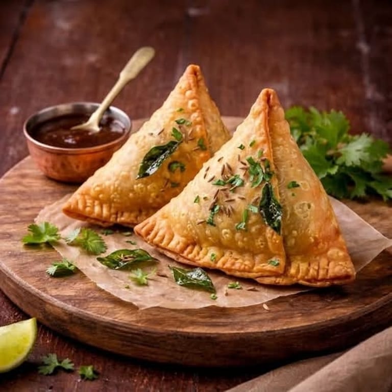 Savor Our Samosa Chaat