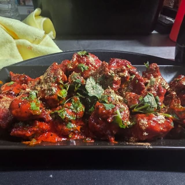 Chilli Garlic Chicken.