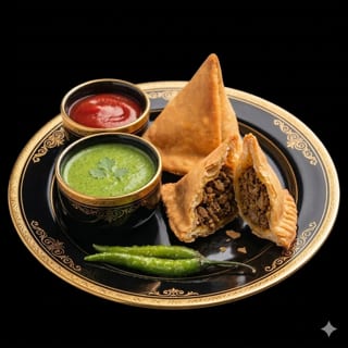 Lamb Keema Samosa Crunch