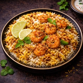 Shrimp Biryani