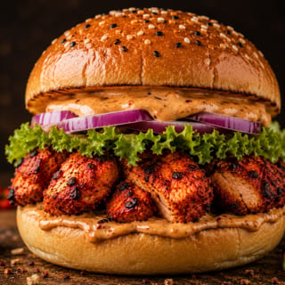 VeerGi Tandoori Chicken Stack