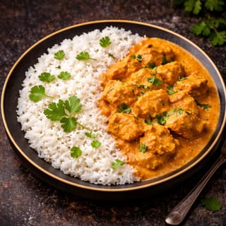 Butter Chicken & Rice Bowl