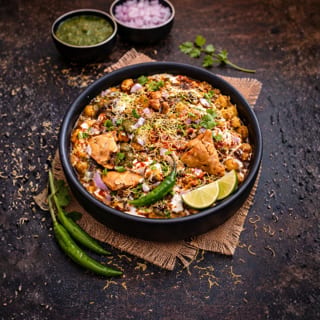 Amritsari Samosa Chaat